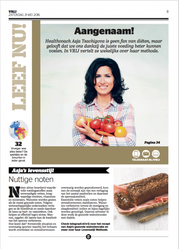 AsjaInterviewTelegraaf